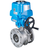 Ball valve Type: 7289EE Stainless steel Fire safe Electric operated Flange PN16/40